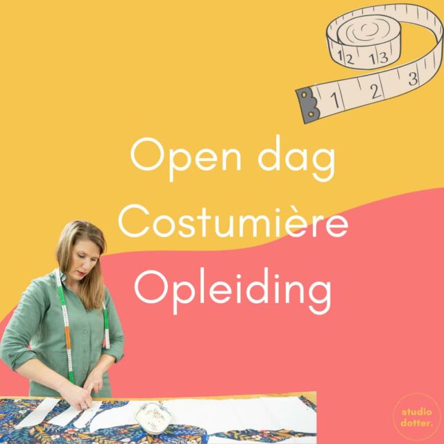 Wil jij je lievelingshobby (=kleding naaien) een flinke schwung geven en een @danckaertsmodevakscholen opleiding tot Costumière/Costumier starten bij Studio Dotter? Kom zaterdag 5 oktober naar de open dag zodat ik jou er álles over kan vertellen!

Geef je op via merel@studiodotter.nl, of lees eerst nog even verder op https://studiodotter.nl/product/danckaerts-costumiere/

#danckaerts #modevakschool #costumiere #costumier #costumiereinopleiding #modemaken #modeopleiding #lerennaaien #modeontwerpen #fashiondesign #naailes #naailesvoorbeginners #studiodotter #deventer #zutphen #apeldoorn #naaicursus #learntosew #naaien #naaienvoorbeginners #oplesbijstudiodotter #hobby #creatief 
#naaimachine #naaienvoorbeginners #naaienvoorgevorderden #naaieniship #naaienisleuk #heelnederlandnaait #makersgonnamake