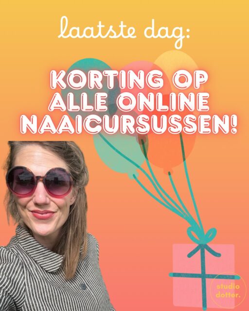 Maak jij vandaag nog gebruik van mijn verjaardagstraktatie?? 🥳

#onlinenaaicursus #onlinecursus #naailes #naaicursus #naaien #sewing #sewsewsew #sewist #sewistsofinstgram #sewista 
#naaimachine #naaienvoorbeginners #naaienvoorgevorderden #hobby #creatief #naaieniship #naaienisleuk #heelnederlandnaait #makersgonnamake #instasew