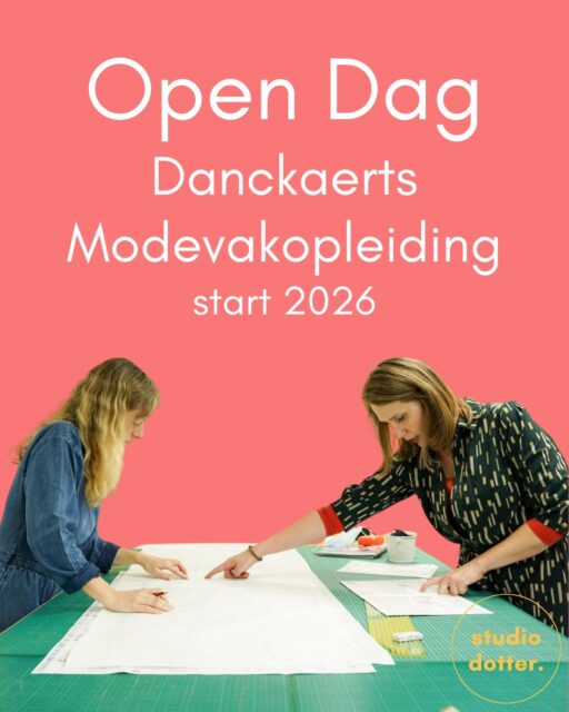 Start jij in september 2026 de Danckaerts modevakopleiding bij Studio Dotter? Ik nodig je graag uit voor de informatiebijeenkomst op 18 april, 10.00! 

Je leest meer over de opleiding en de eerste module en hoe je je aanmeldt voor de open dag via de link in mijn profiel.

#sewlikeapro #modevakopleiding #naailes #kleermaker