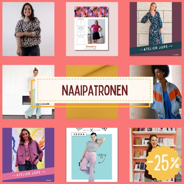 Laatste dag! Heb jij al gebruik gemaakt van die fijne kortingsactie op alle papieren naaipatronen?? Je hebt alleen vandaag nog om een paar leuke patronen uit te zoeken, voor een leuk prijsje. Dan stuur ik ze morgen nog naar je toe en dan ga ik daarna lekker met vakantie 😁

#naaipatronen #sewingpattern #sewing #sewingismytherapy