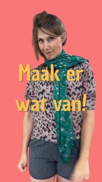 Upcycle project van de week: een top van een sjaal van de kringloop ♻️

In mijn online cursus Naai een Biesje leg ik je trouwens uit hoe het wél moet 🤭

#maakerwatvan #upcycle #reusereducerecycle♻️ #naaien