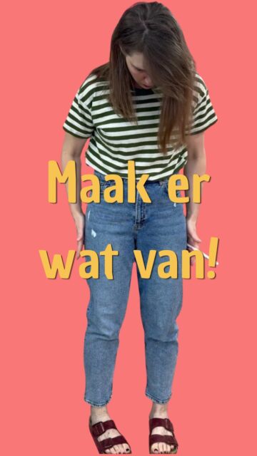 Deze week in de serie Maak er wat van: de mom jeans is no more 😅

#momjeans #upcycling #reusereducerecycle♻️ #naaien