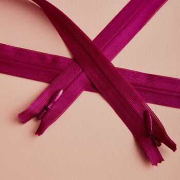 Dahlia - blinde rits 40 cm