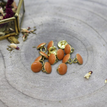 Dobby Chestnut - viscose stof