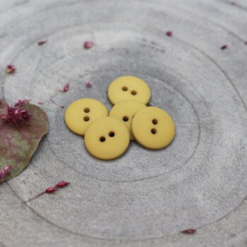 Mustard Classic Matte - knoopjes 15 mm