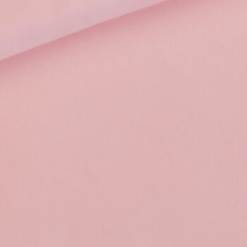 Perzikroze - uni french terry stof