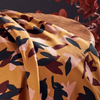 Seraphina Ochre - viscose stof