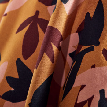 Seraphina Ochre - viscose stof