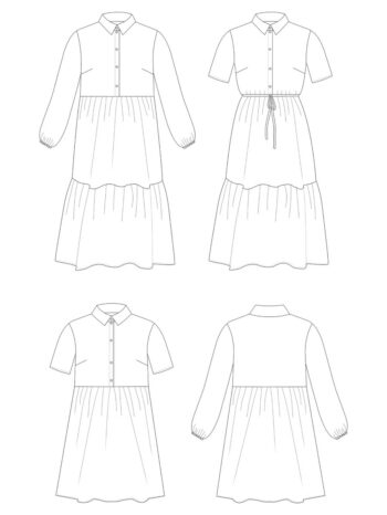 Lyra Dress - papieren patroon