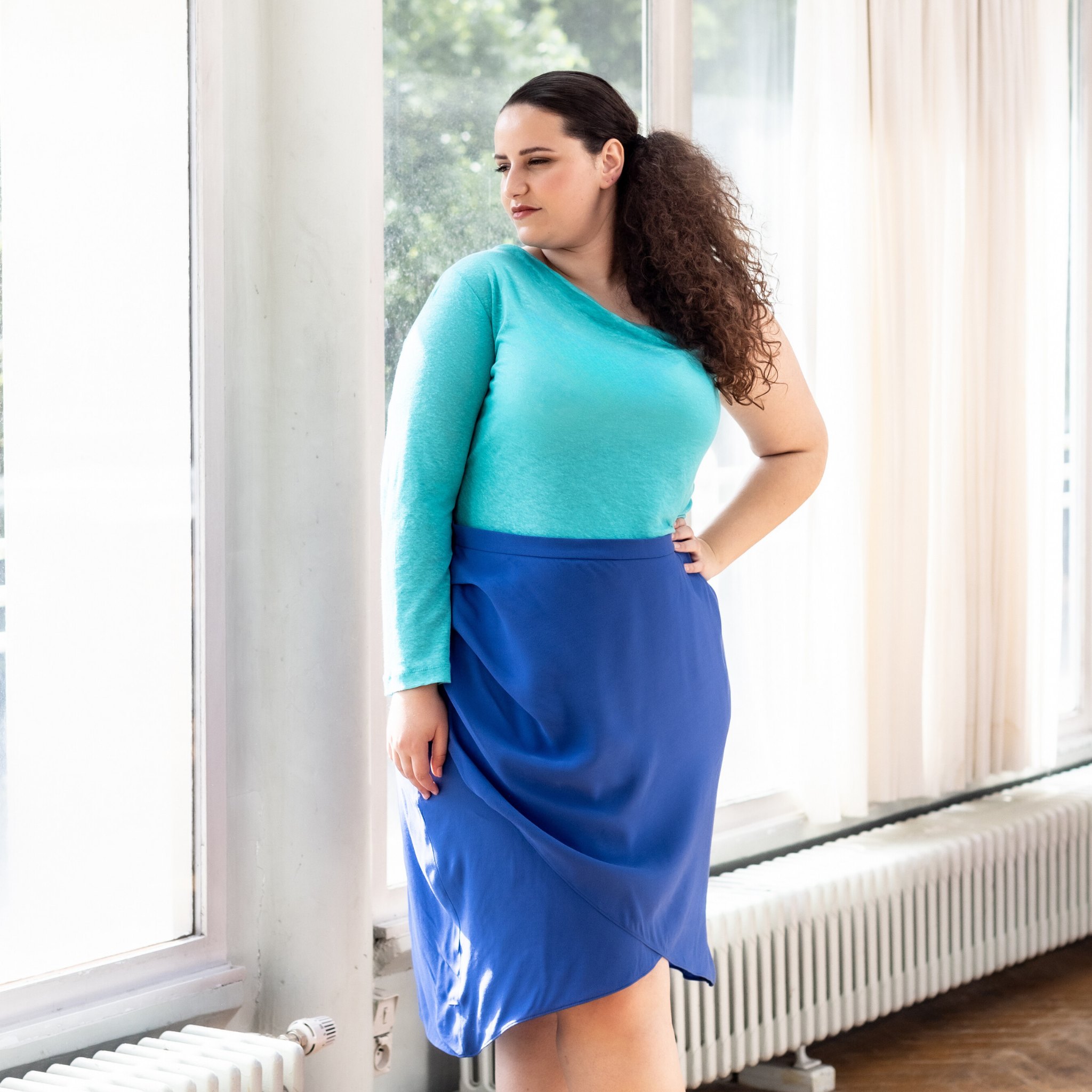 Moriko Top en Jurk - papieren patroon - Afbeelding 4