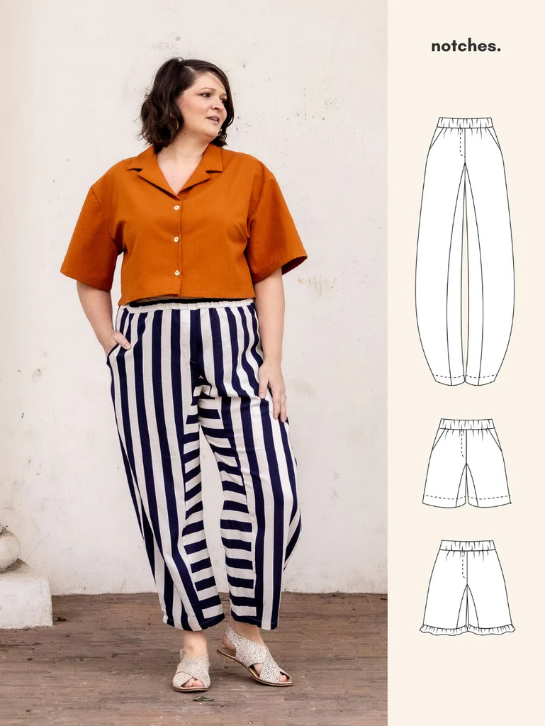 Tiki Broek & Short - papieren patroon - Afbeelding 2