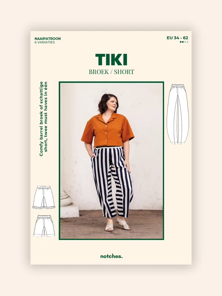 Tiki Broek & Short - papieren patroon - Afbeelding 11